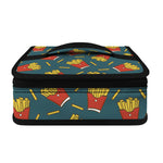 Doodle French Fries Pattern Print Small Lunch Bag