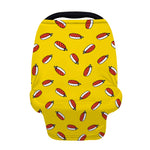Doodle Japanese Sushi Pattern Print Baby Seat Cover