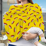 Doodle Japanese Sushi Pattern Print Baby Seat Cover