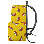 Doodle Japanese Sushi Pattern Print Backpack