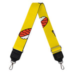 Doodle Japanese Sushi Pattern Print Bag Strap