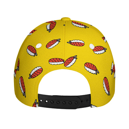 Doodle Japanese Sushi Pattern Print Baseball Cap