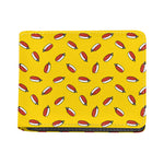 Doodle Japanese Sushi Pattern Print Bifold Wallet
