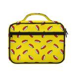 Doodle Japanese Sushi Pattern Print Briefcase Bible Bag