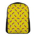Doodle Japanese Sushi Pattern Print Casual Backpack