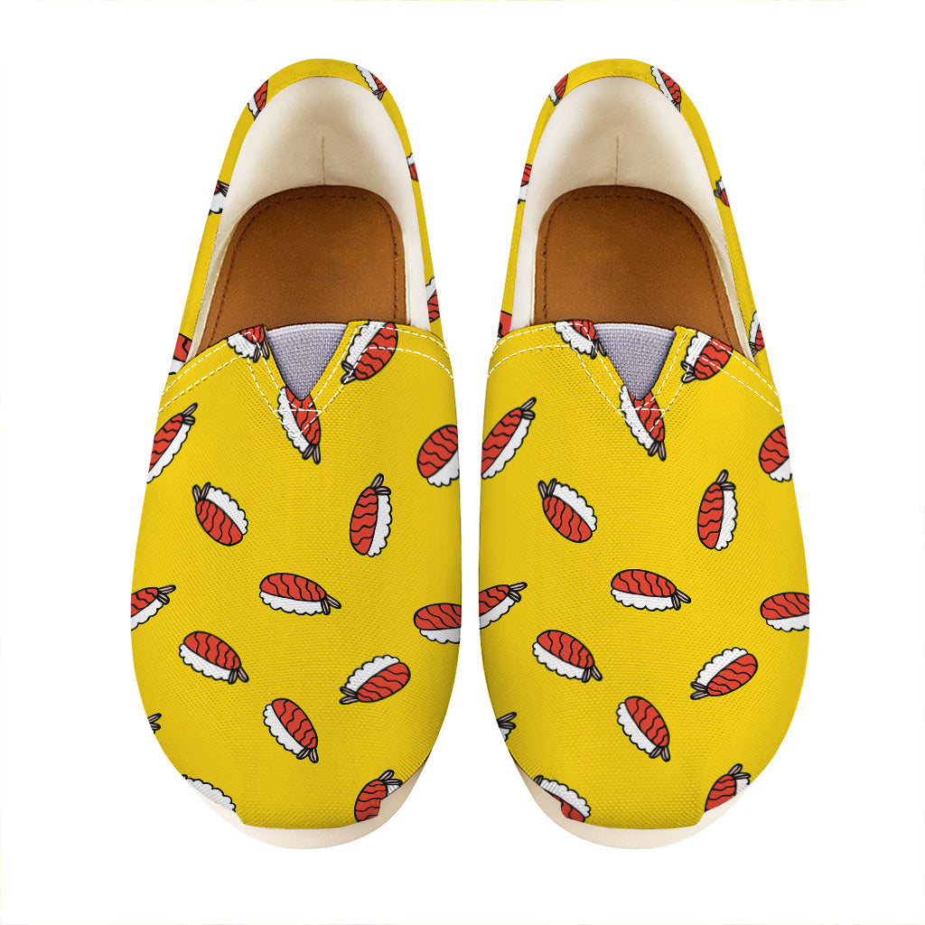 Doodle Japanese Sushi Pattern Print Casual Shoes