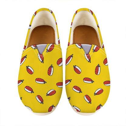 Doodle Japanese Sushi Pattern Print Casual Shoes
