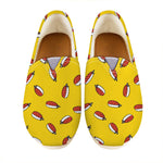 Doodle Japanese Sushi Pattern Print Casual Shoes