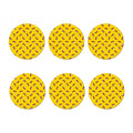 Doodle Japanese Sushi Pattern Print Coaster Set