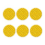 Doodle Japanese Sushi Pattern Print Coaster Set