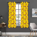 Doodle Japanese Sushi Pattern Print Curtain