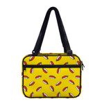 Doodle Japanese Sushi Pattern Print Double Strap Bible Bag
