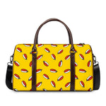 Doodle Japanese Sushi Pattern Print Duffle Bag