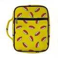 Doodle Japanese Sushi Pattern Print Front Pocket Bible Bag