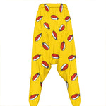 Doodle Japanese Sushi Pattern Print Hammer Pants