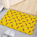 Doodle Japanese Sushi Pattern Print Indoor Door Mat
