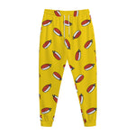Doodle Japanese Sushi Pattern Print Jogger Pants