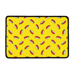 Doodle Japanese Sushi Pattern Print Kitchen Mat