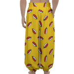 Doodle Japanese Sushi Pattern Print Lantern Pants