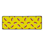 Doodle Japanese Sushi Pattern Print Long Kitchen Mat