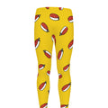 Doodle Japanese Sushi Pattern Print Men's Leggings