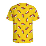 Doodle Japanese Sushi Pattern Print Men's Sports T-Shirt