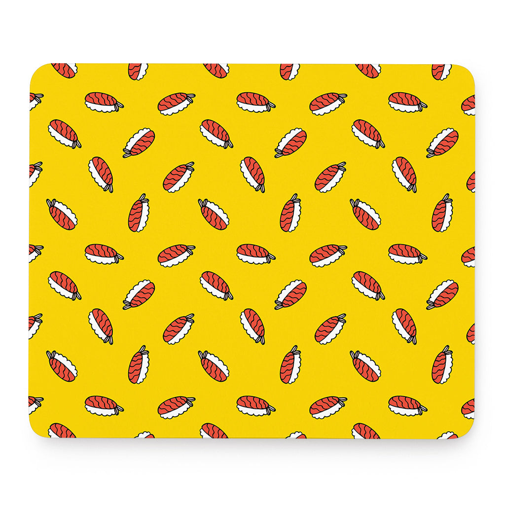 Doodle Japanese Sushi Pattern Print Mouse Pad