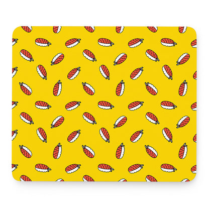 Doodle Japanese Sushi Pattern Print Mouse Pad