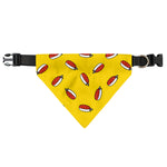 Doodle Japanese Sushi Pattern Print Over The Collar Dog Bandana