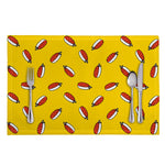 Doodle Japanese Sushi Pattern Print Placemat