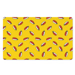 Doodle Japanese Sushi Pattern Print Polyester Doormat