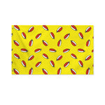 Doodle Japanese Sushi Pattern Print Polyester Flag