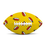 Doodle Japanese Sushi Pattern Print Rugby Ball