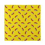 Doodle Japanese Sushi Pattern Print Silk Bandana