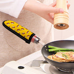 Doodle Japanese Sushi Pattern Print Skillet Handle Cover