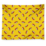Doodle Japanese Sushi Pattern Print Tapestry