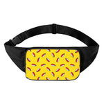 Doodle Japanese Sushi Pattern Print Waist Bag