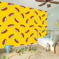 Doodle Japanese Sushi Pattern Print Wall Sticker