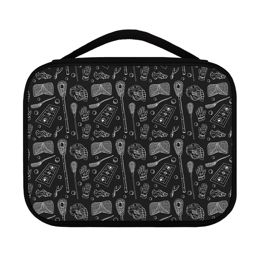 Doodle Lacrosse Pattern Print Classic Bible Case