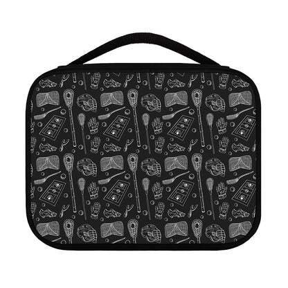Doodle Lacrosse Pattern Print Classic Bible Case
