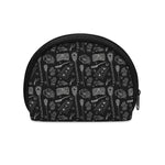 Doodle Lacrosse Pattern Print Coin Purse