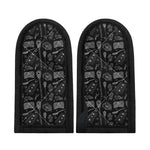 Doodle Lacrosse Pattern Print Skillet Handle Cover