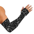 Doodle Lacrosse Pattern Print Sun Protection Arm Sleeves