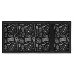 Doodle Lacrosse Pattern Print Trifold Wallet