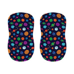 Doodle Planets Pattern Print Bar Stool Covers