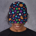 Doodle Planets Pattern Print Baseball Cap