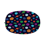 Doodle Planets Pattern Print Car Side Mirror Covers