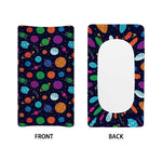 Doodle Planets Pattern Print Changing Pad Cover