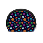 Doodle Planets Pattern Print Coin Purse