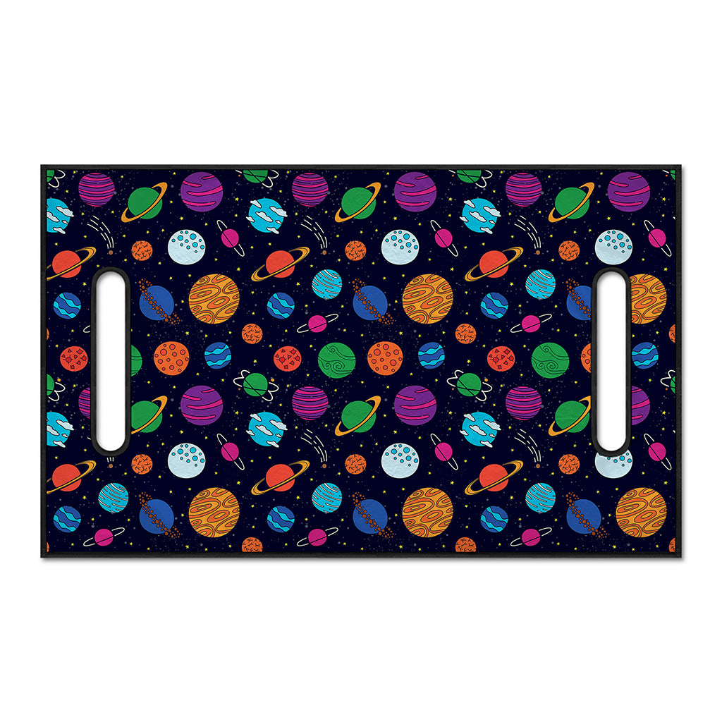 Doodle Planets Pattern Print Golf Cart Seat Cover